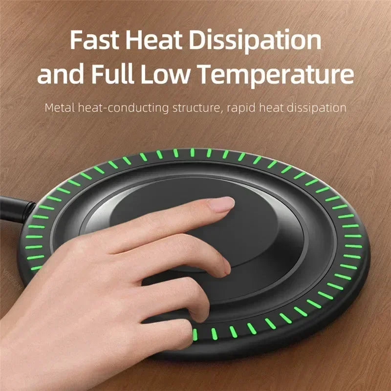 30W Fast Wireless Charging Pad - Premium Chargers & Powerbanks from Dressmycell.com - Just $15! Shop now at Dressmycell.com 30W Fast Wireless Charging Pad - Premium Chargers & Powerbanks from Dressmycell.com - Just $15! Shop now at Dressmycell.com